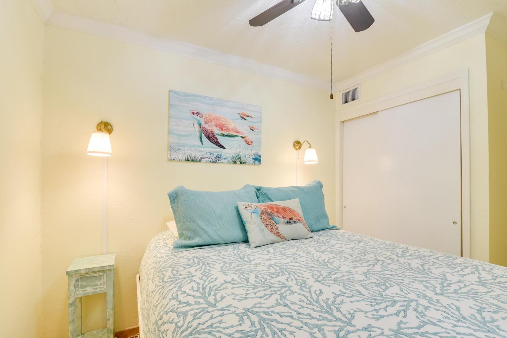 Coastal Galveston Condo Walk To Shoreline! Exterior foto